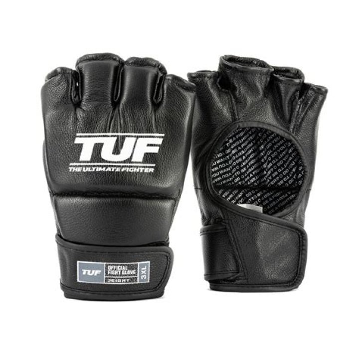 Are UFC gloves leather?