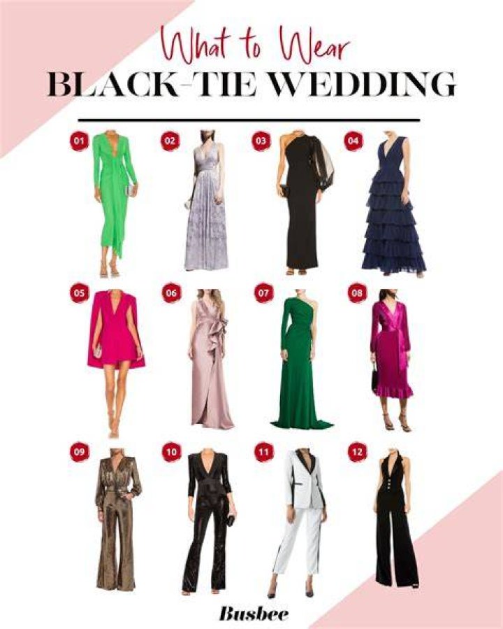 Can a woman wear pants to a black tie event?