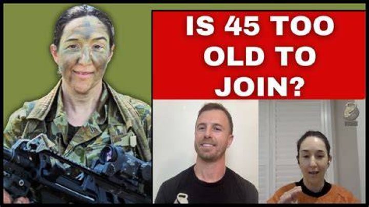 Can I join the military at 45 years old?