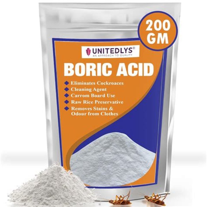 Can I put boric acid in outlets?
