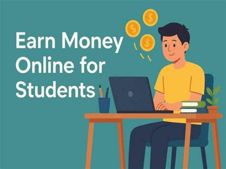Can student earn money online?