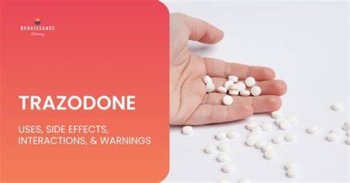 Can trazodone be stopped cold turkey?