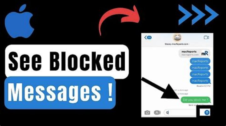 Can you retrieve blocked messages on iPhone?
