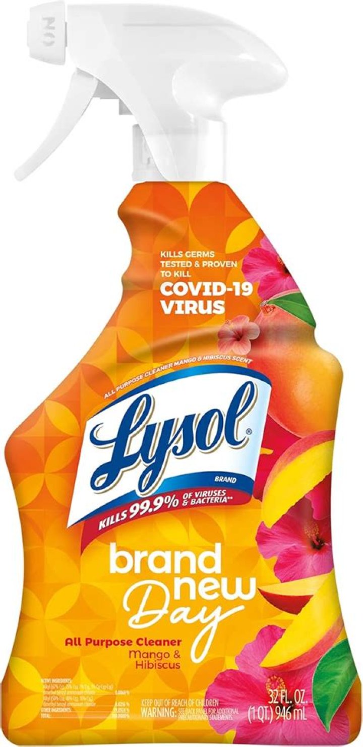 Can you spray Lysol on pillows?
