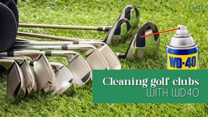 Can you use wd40 on golf clubs?