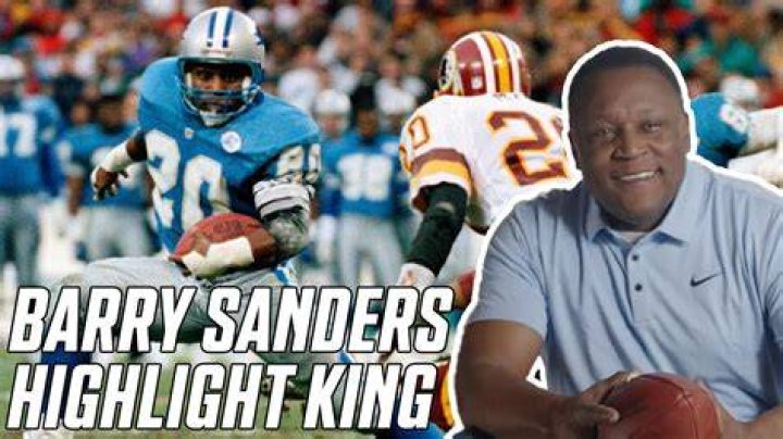 Did Barry Sanders ever get hurt?