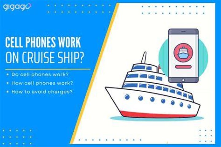 Do cell phones work on cruise ships?