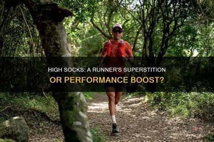 Do runners wear high socks?