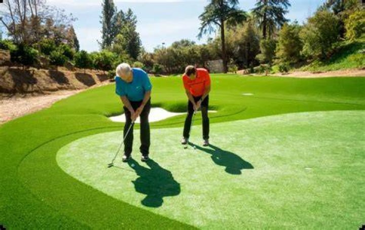 Do you putt on temporary greens?