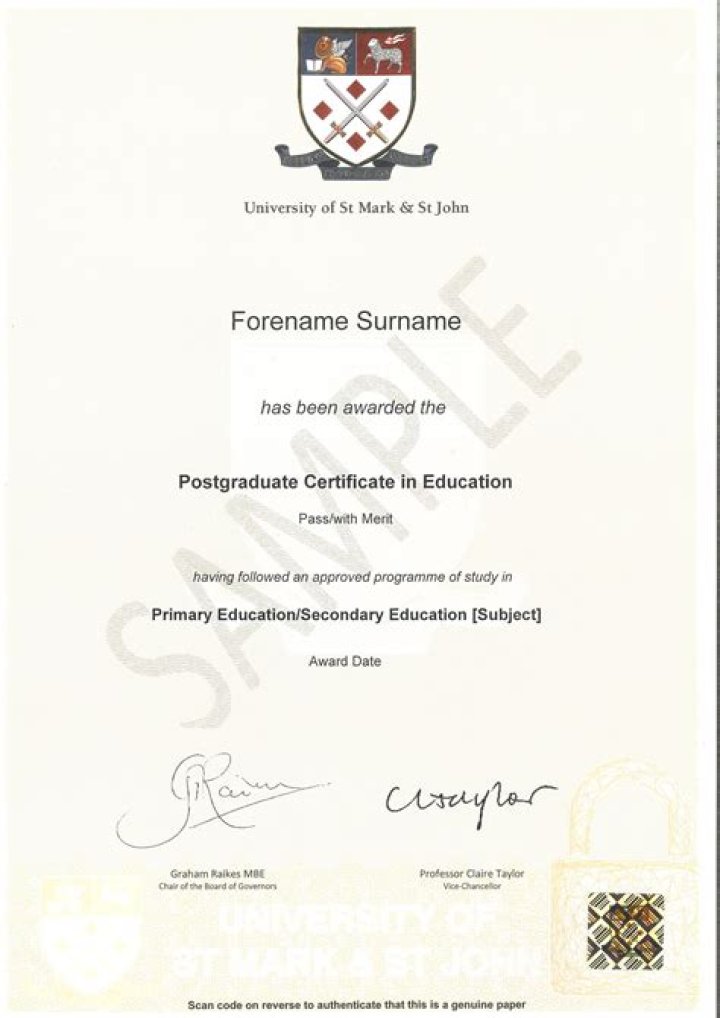 Does a PGCE expire?