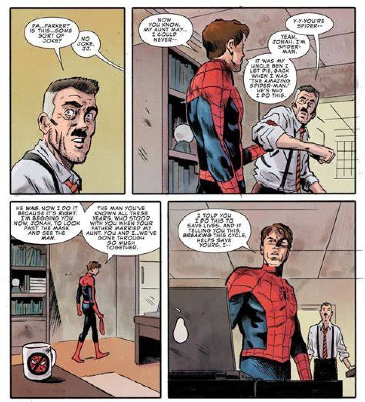 Does Captain Stacy know Peter is Spider-Man?