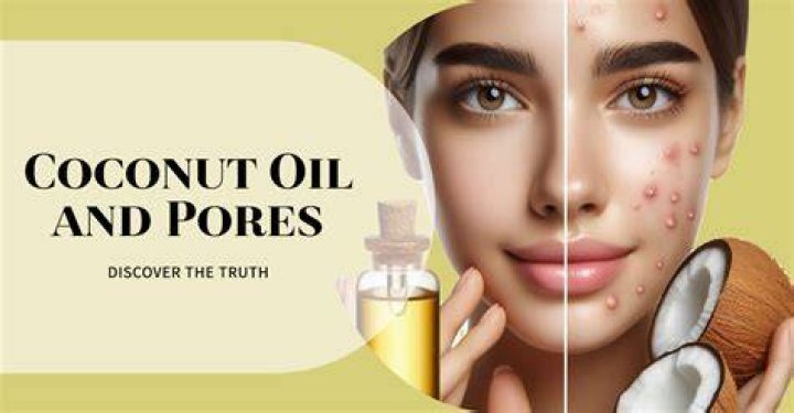 Does coconut oil clog pores dry skin?
