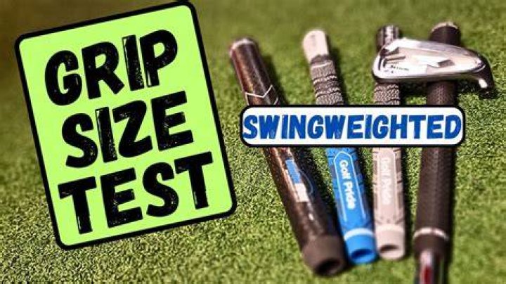 Does grip size affect swing weight?