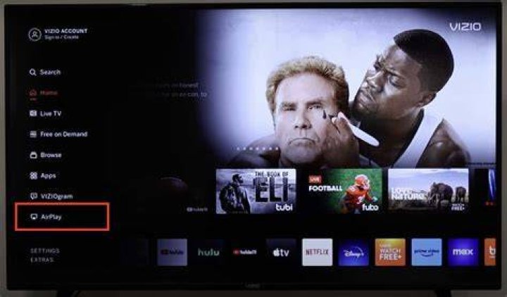 Does Vizio have AirPlay?