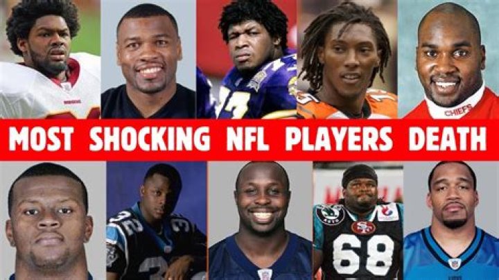 Has anyone ever died NFL?