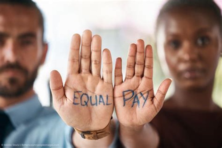 How can every person be paid for equal work according to human rights?