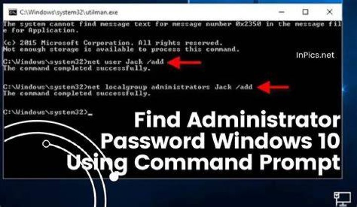 How can I get the administrator password?