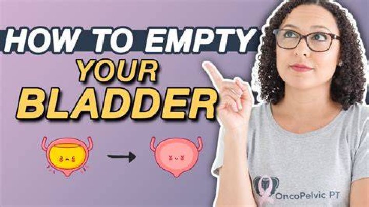 How can I keep my bladder full?