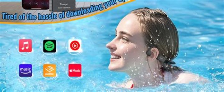 How can I listen to Spotify while swimming?