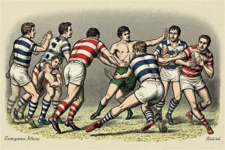 How did football evolve from rugby?