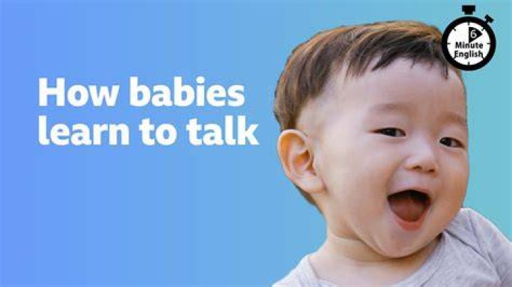 How do babies learn to talk?