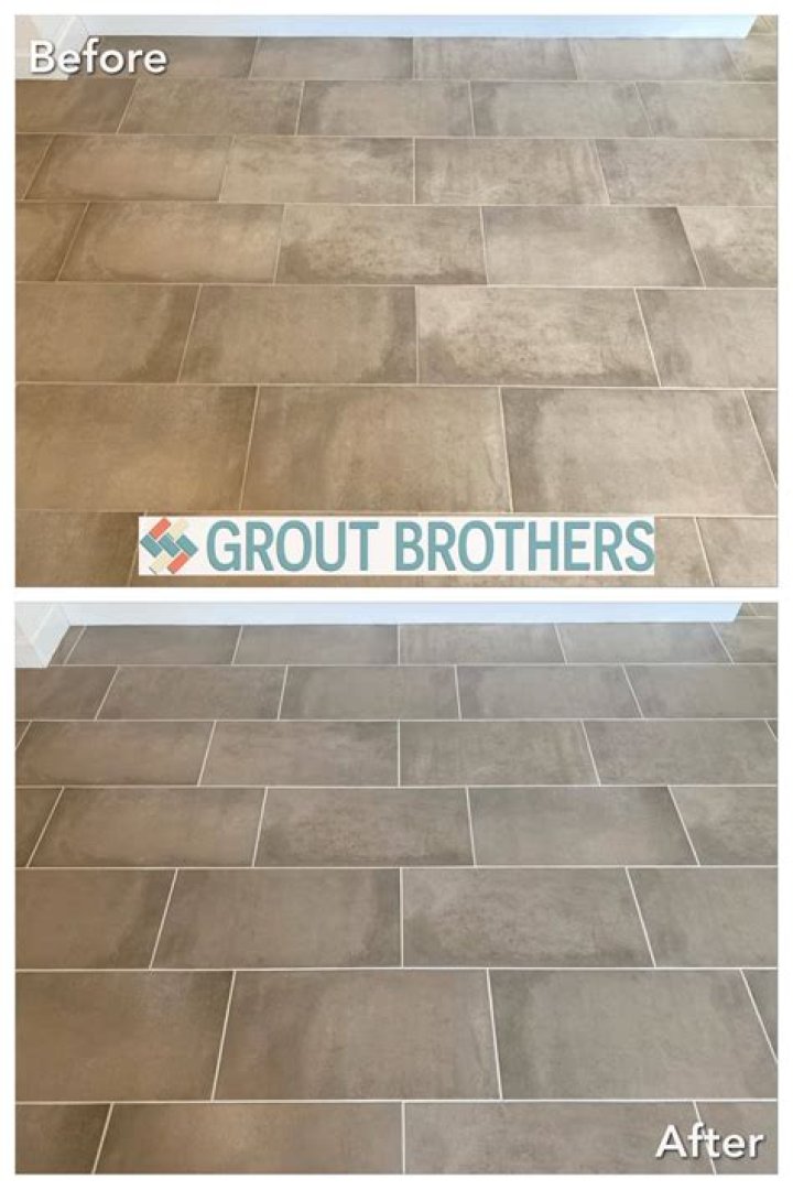 How do I get my grout white again?