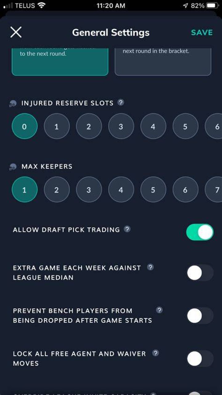 How do I put draft pick on trade block sleeper?