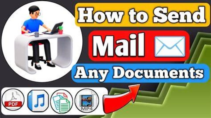 How do I send an email from my laptop?