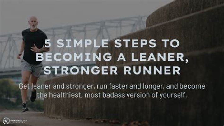 How do runners get lean?