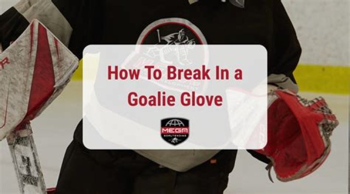 How do you break in receiver gloves?