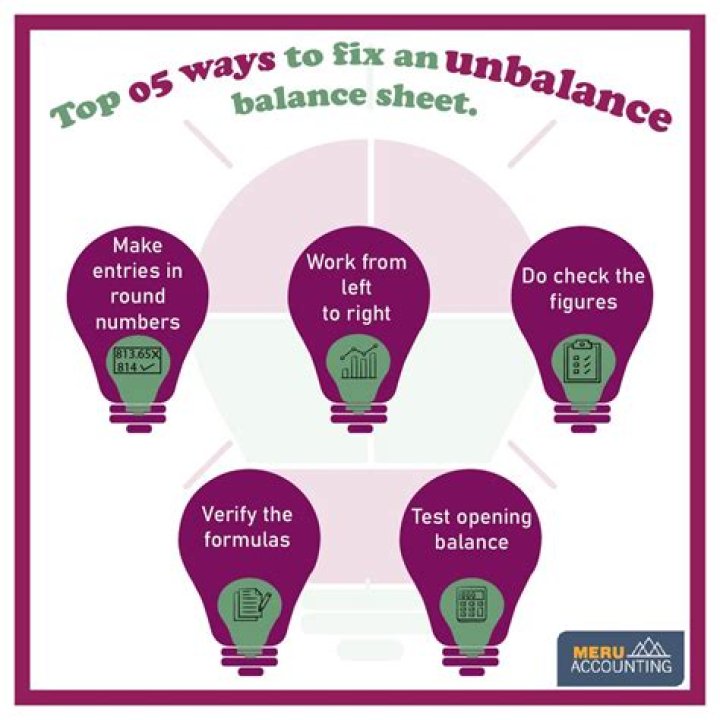 How do you fix balance issues?