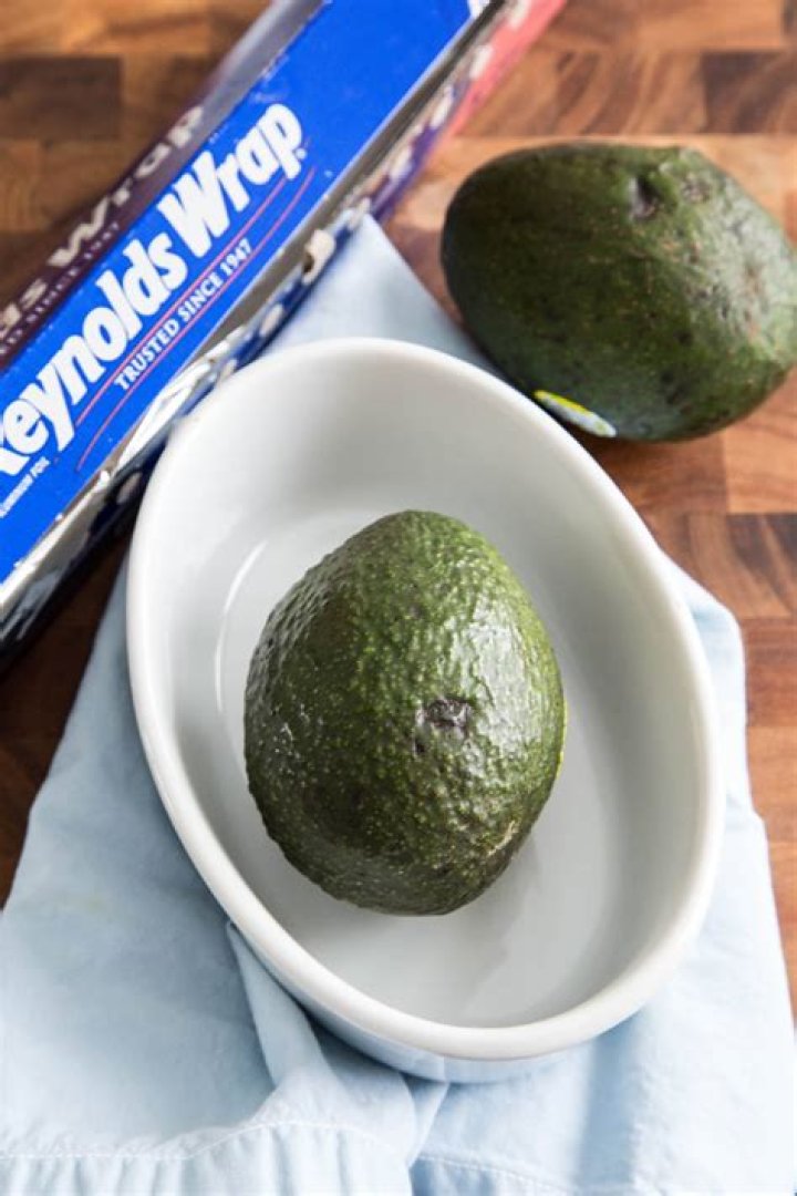 How do you ripen avocados with foil?