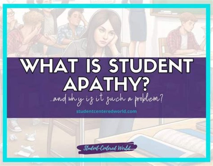 How do you stop student apathy?