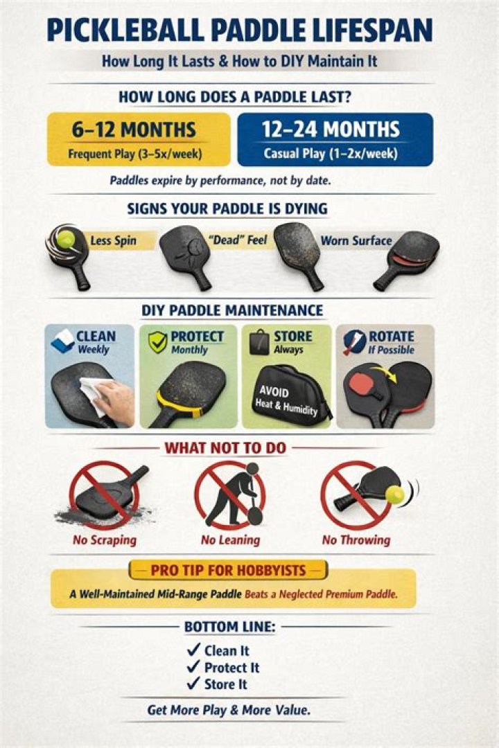 How long does a paddle last?