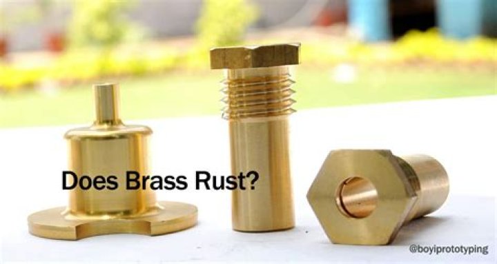 How long does it take for brass to rust?