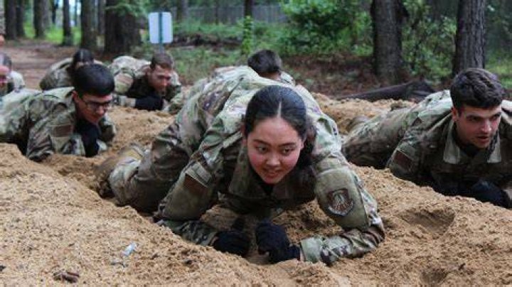 How long is field training for Afrotc?