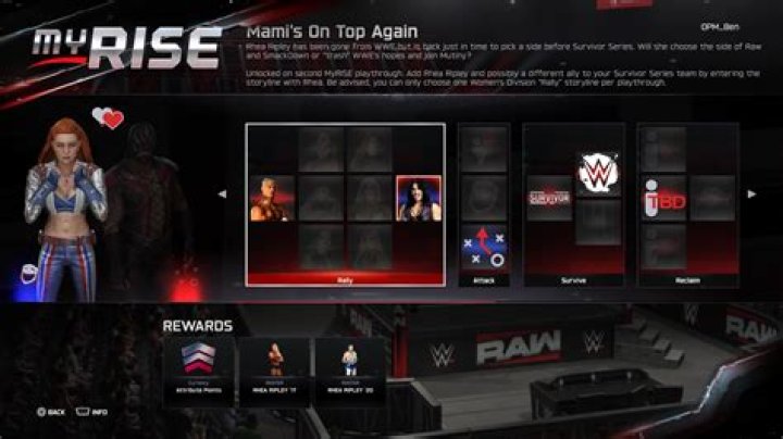 How long is MyRISE in WWE 2K22?