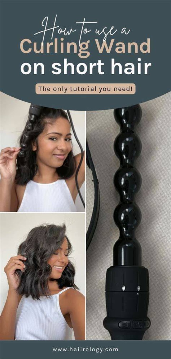 How long should you hold a curling wand in your hair?