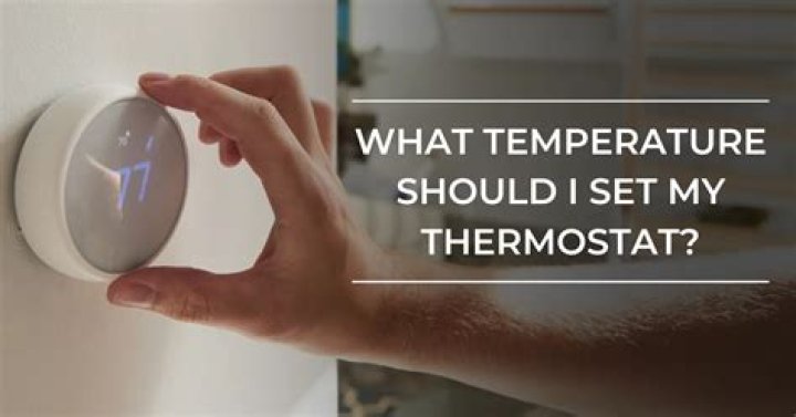 How low should I set my thermostat at night?