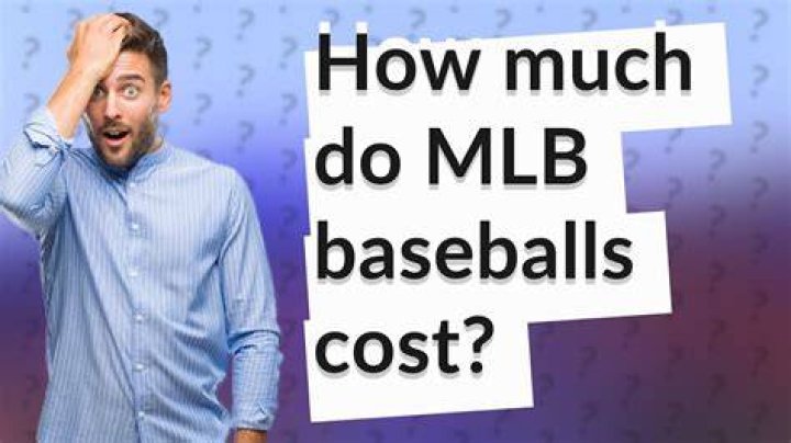 How much do MLB baseballs cost?