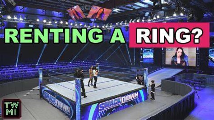 How much does a WWE ring cost?