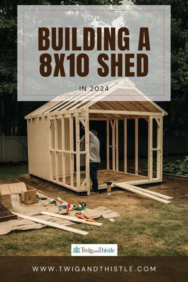How much fits in an 8x10 shed?