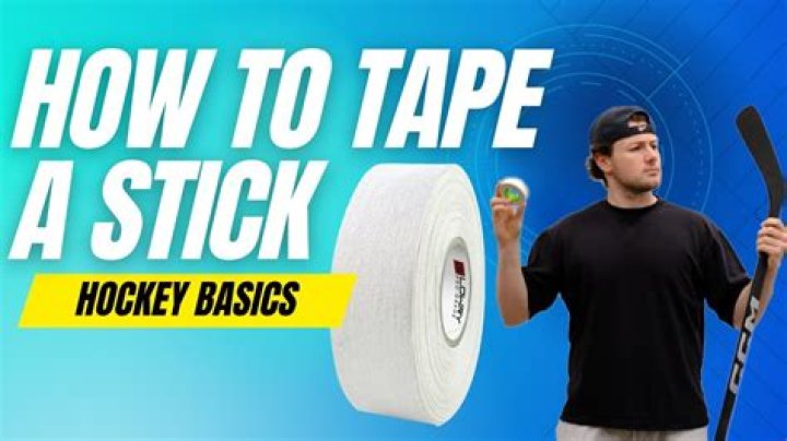 How often should I tape my hockey stick?