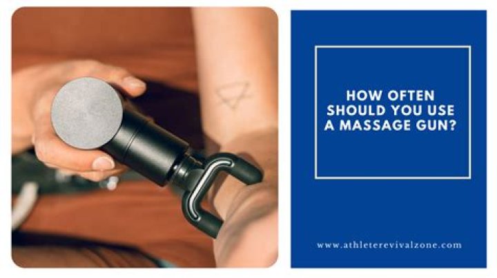 How often should you use a massage gun?