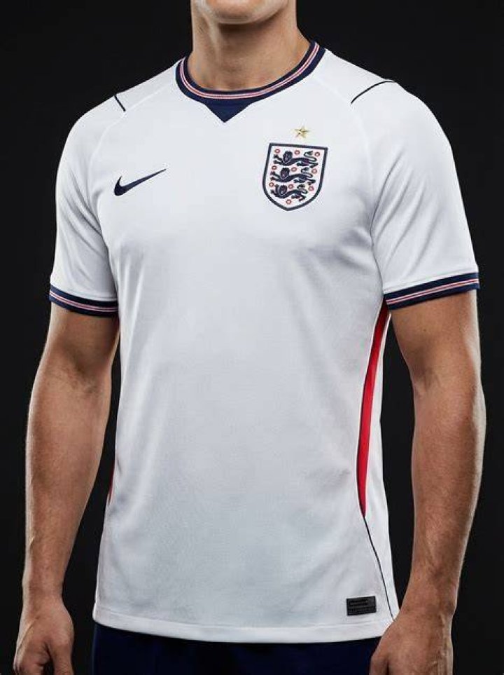 Is England wearing white?