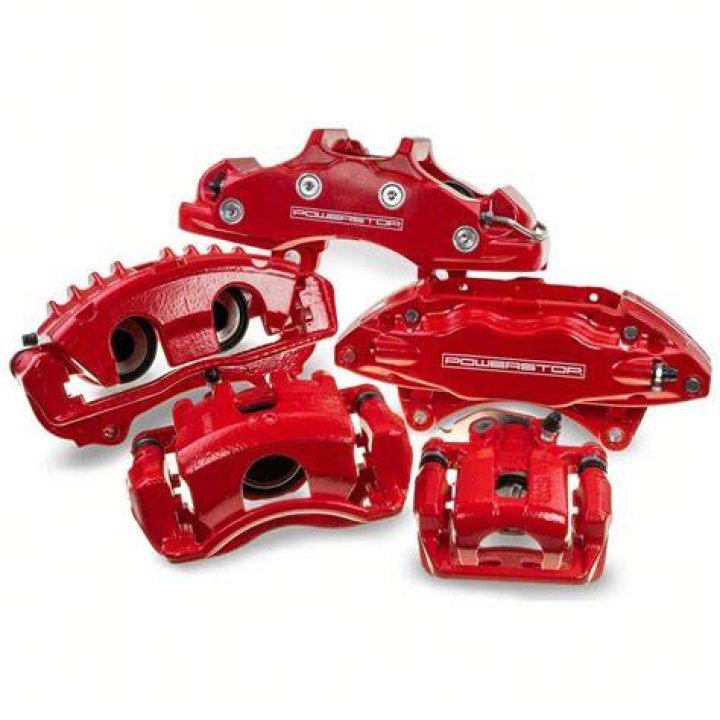 Is it OK to powder coat brake calipers?