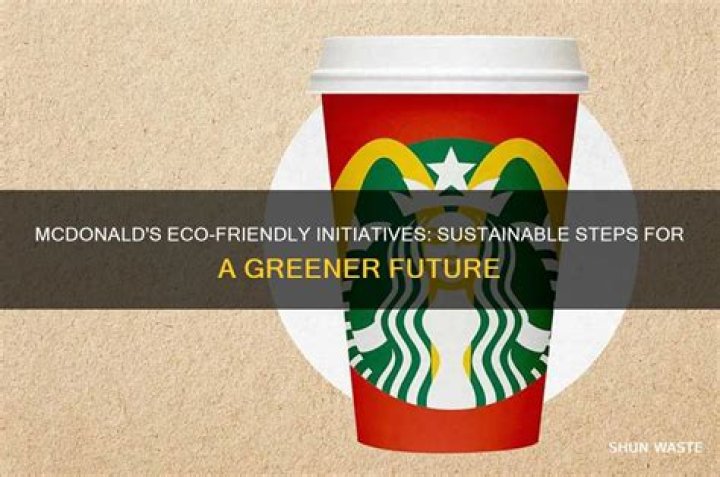 Is Mcdonalds environmentally friendly?