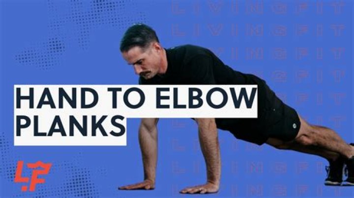 Should plank be on elbows or hands?