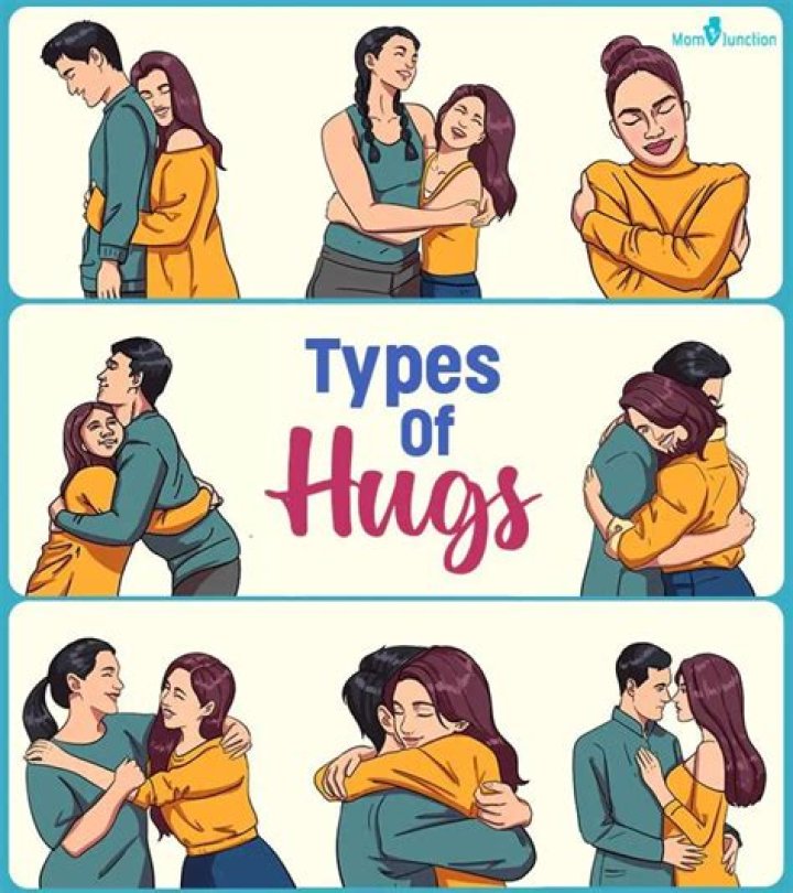 What's the difference between a friendly hug and a romantic hug?