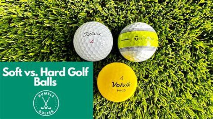 What's the difference between soft and hard golf balls?